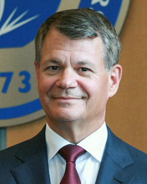 President John Langell in a portrait.