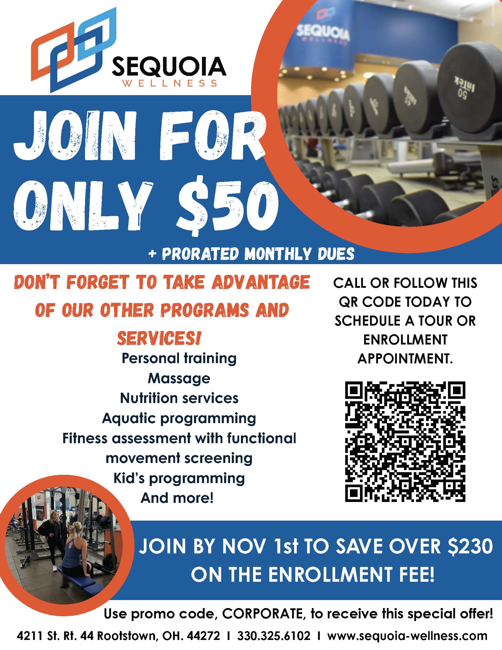 Sequoia Oct 2025 flyer