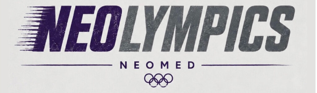 graphic treatment of NEOlympics NEOMED